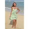 Korte Jurk Anna Gold Coast Pistache