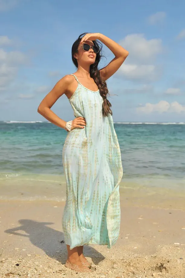Hot Lava Jurk Anna Moonstone Seamist