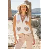 Gilet Heart Zonas Cream