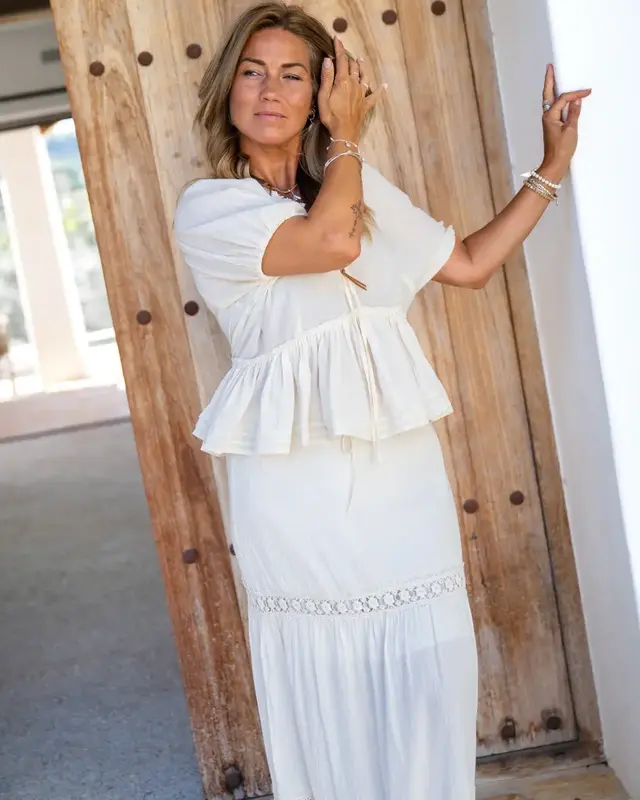 Ibzmode Blouse Zafira Ellis Ivory