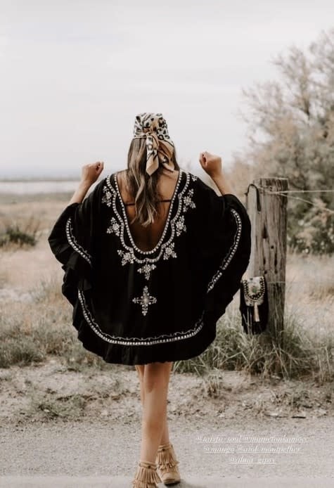 Tarifa Soul Poncho Maui Black