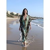 Kaftan Mikonos Shells Army/Mint/Camel