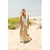 Lange Kaftan Aruba Camel/Mint