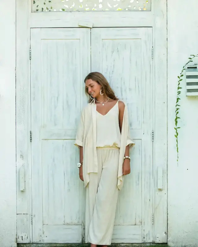 Hot Lava Blouse Blossom Nomada Natural