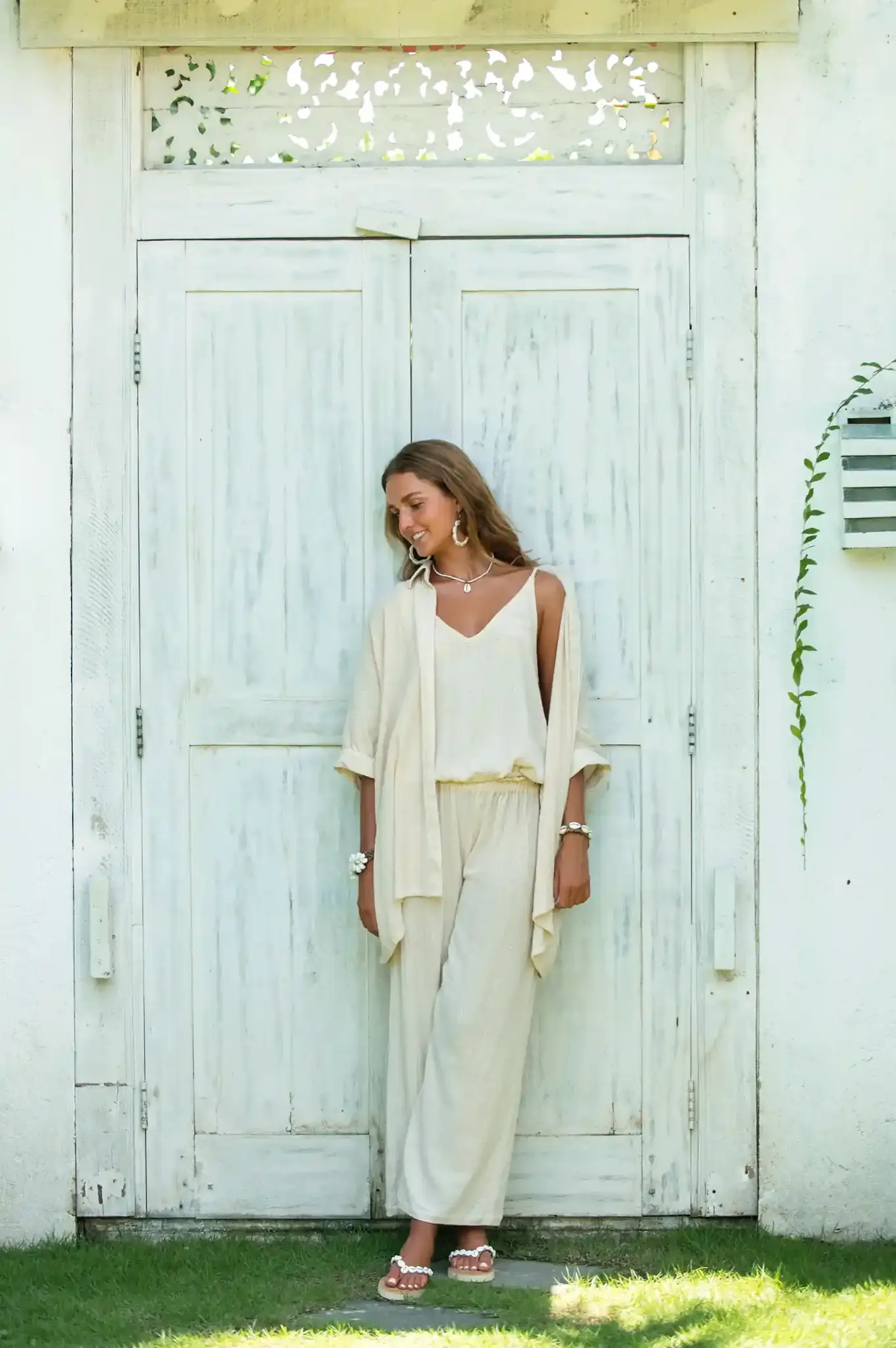 Hot Lava Blouse Blossom Nomada Natural