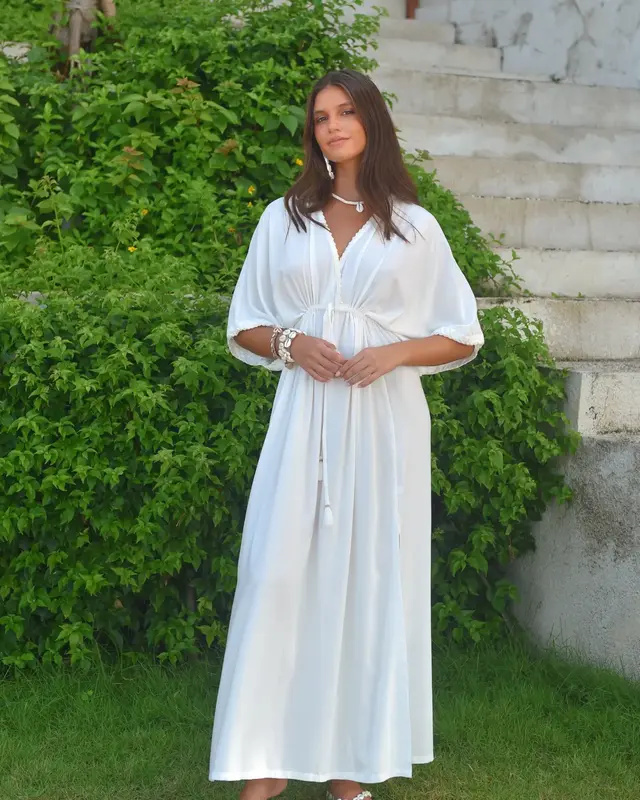 Hot Lava Jurk Cate Babiche Ivory
