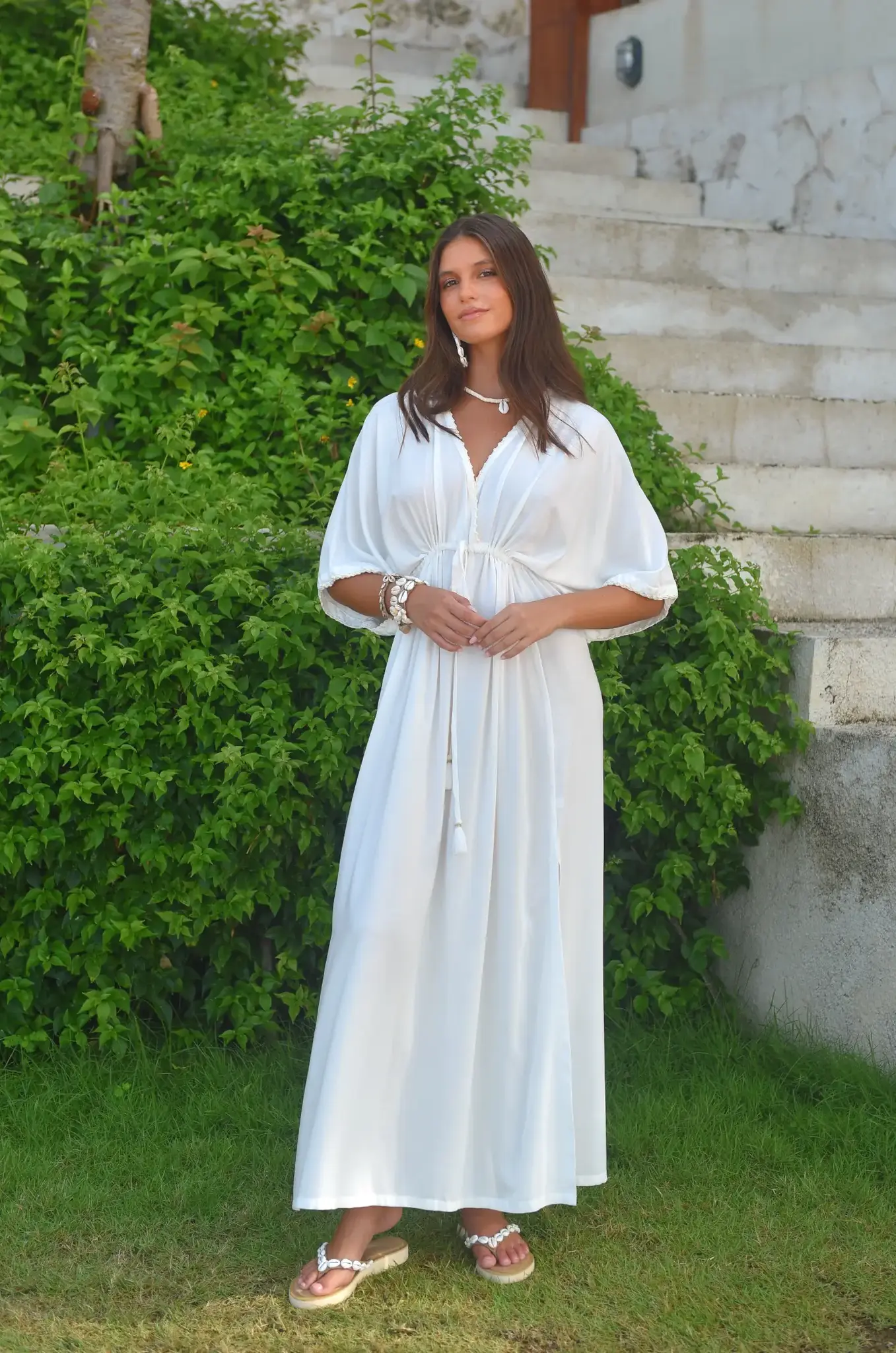 Hot Lava Jurk Cate Babiche Ivory