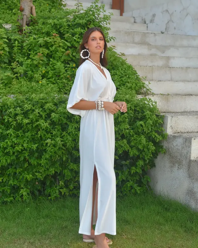 Hot Lava Jurk Cate Babiche Ivory