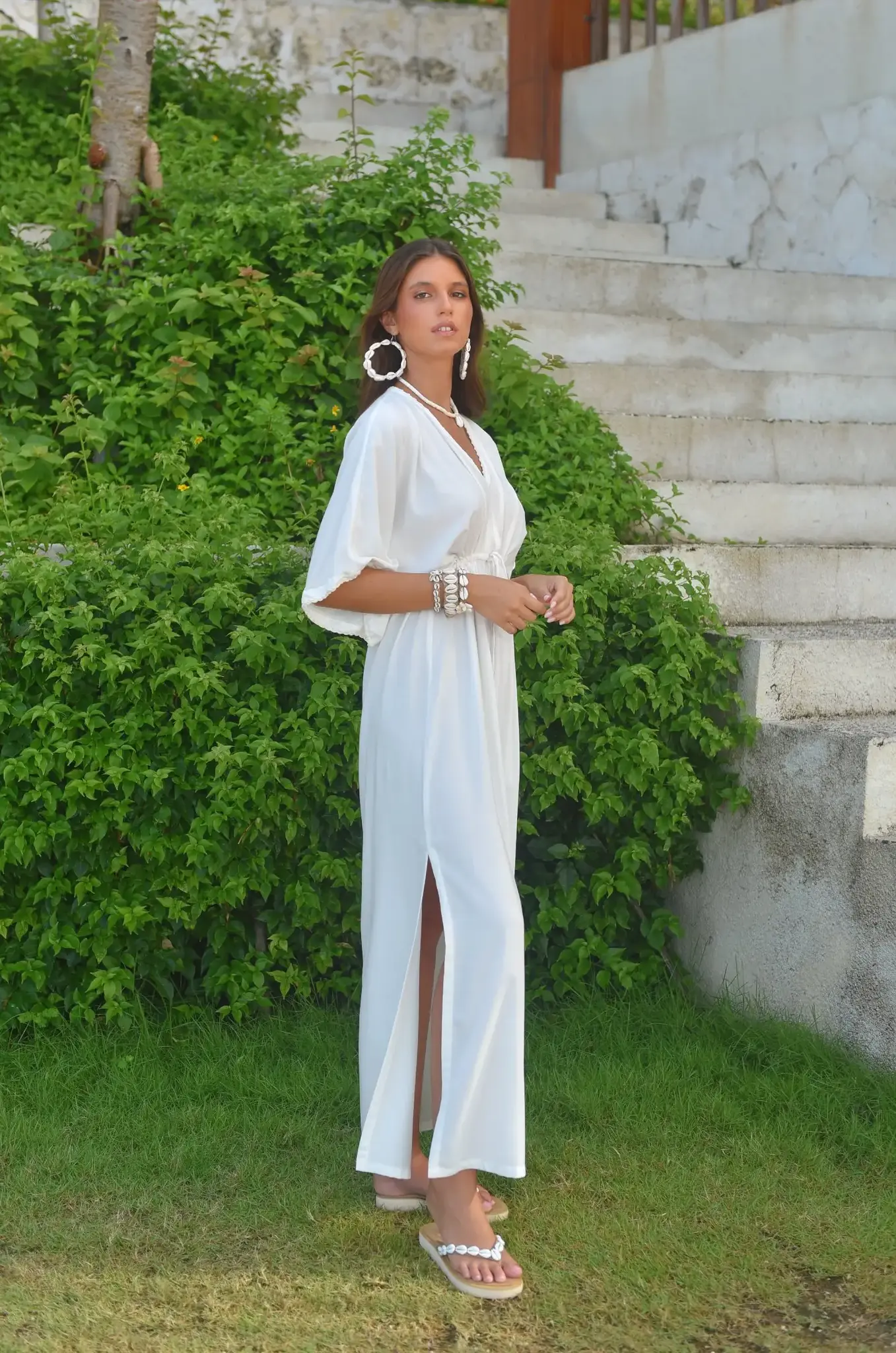 Hot Lava Jurk Cate Babiche Ivory