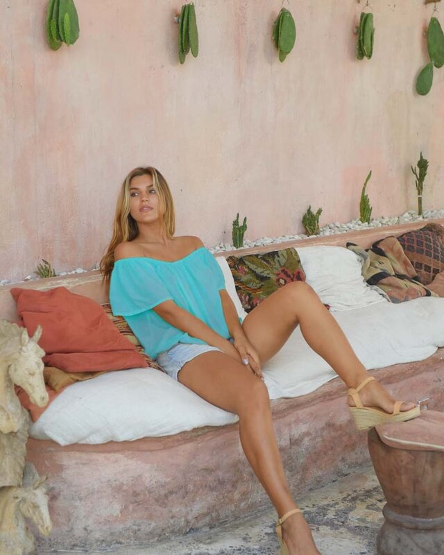 Hot Lava Top Joya Turquoise