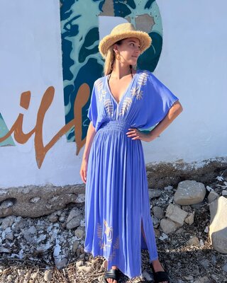 Bindi by Sust Jurk Kupu Lilac