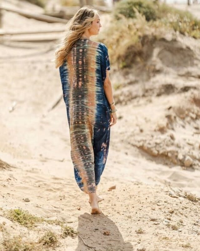 Tarifa Soul Kaftan Mikonos Navy/Camel/Army