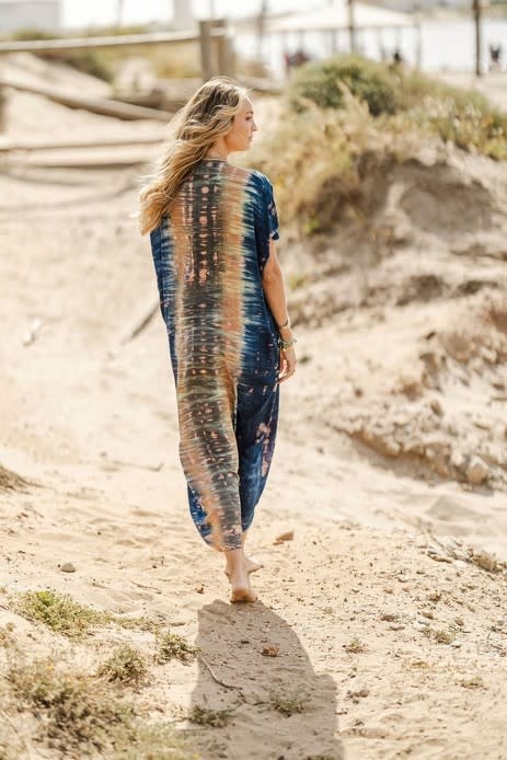 Tarifa Soul Kaftan Mikonos Navy/Camel/Army