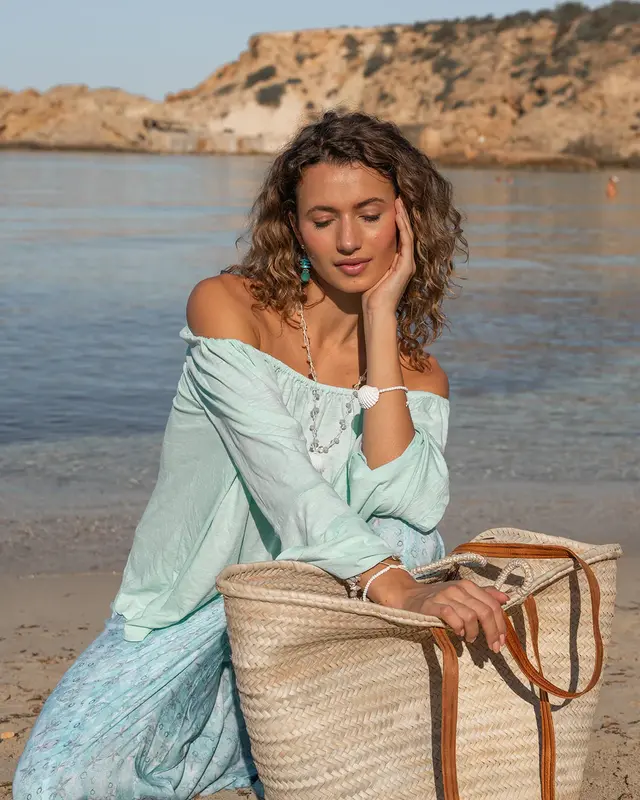 Isla Ibiza Bonita Flair T-Shirt Ronda Turquoise