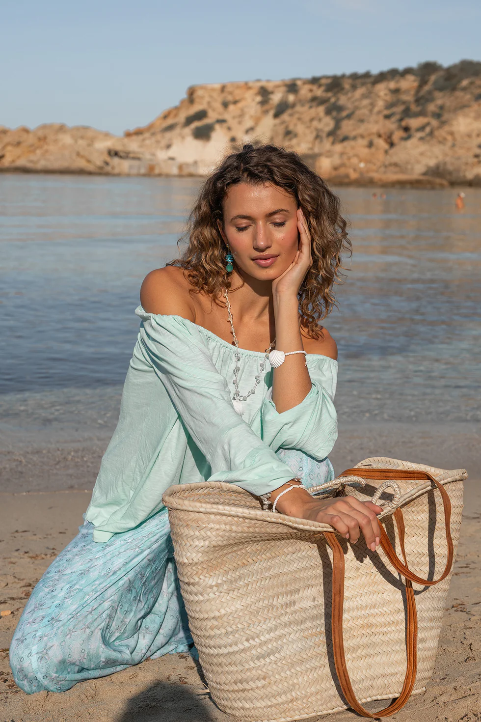 Isla Ibiza Bonita Flair T-Shirt Ronda Turquoise