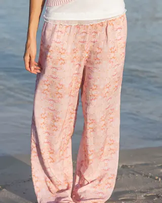 Isla Ibiza Bonita Baggy Pants Dorada Print