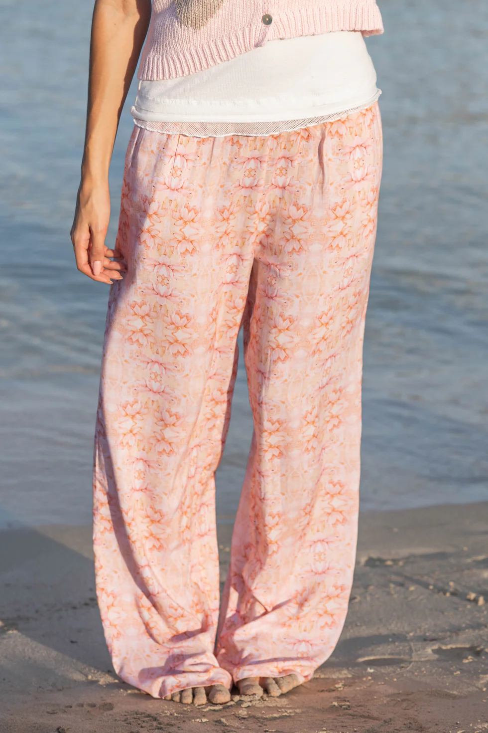 Isla Ibiza Bonita Baggy Pants Dorada Print