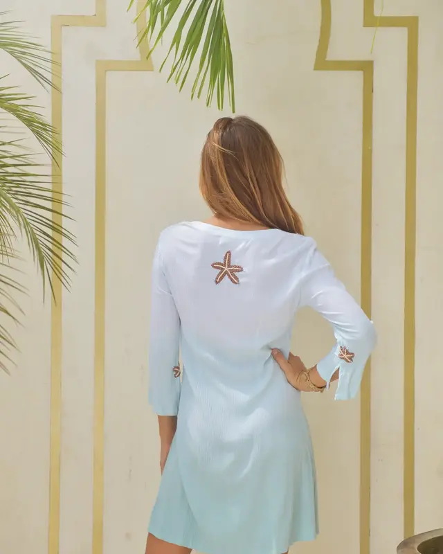 Hot Lava Tuniek Starfish Sunrise Ocean Wave