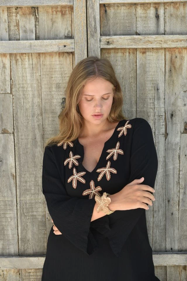 Hot Lava Tuniek Starfish Black/Bronze