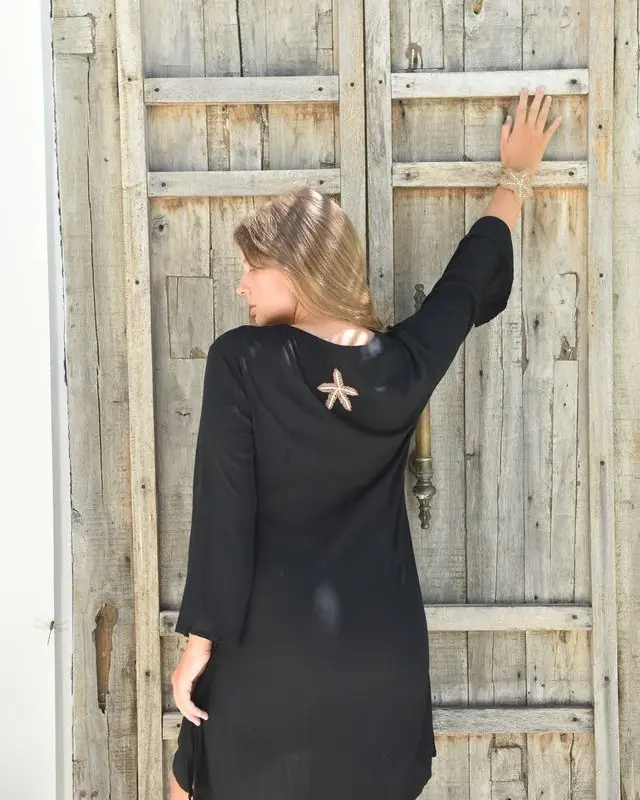 Hot Lava Tuniek Starfish Black/Bronze