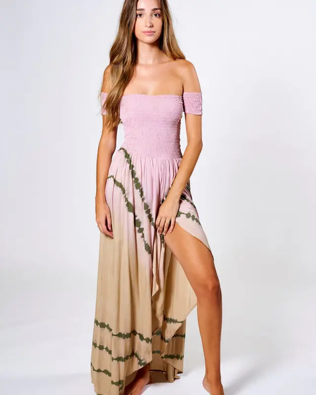 Melé Beach Lange Jurk Topali Cantik Nude