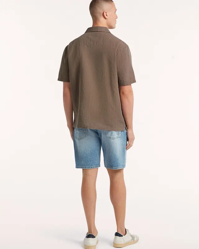 Circle of Trust Alec Shirt SS Chesnut Brown