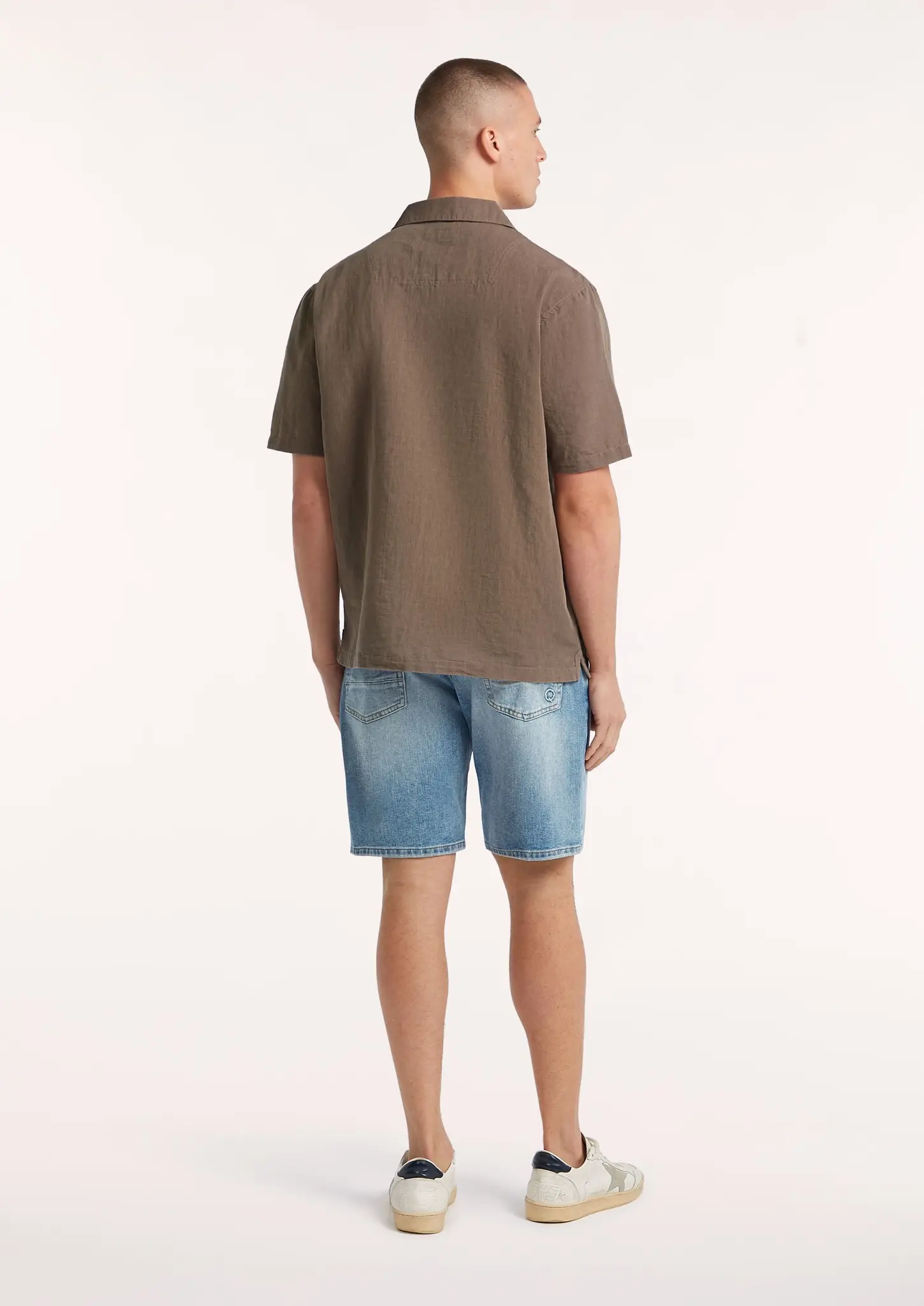 Circle of Trust Alec Shirt SS Chesnut Brown