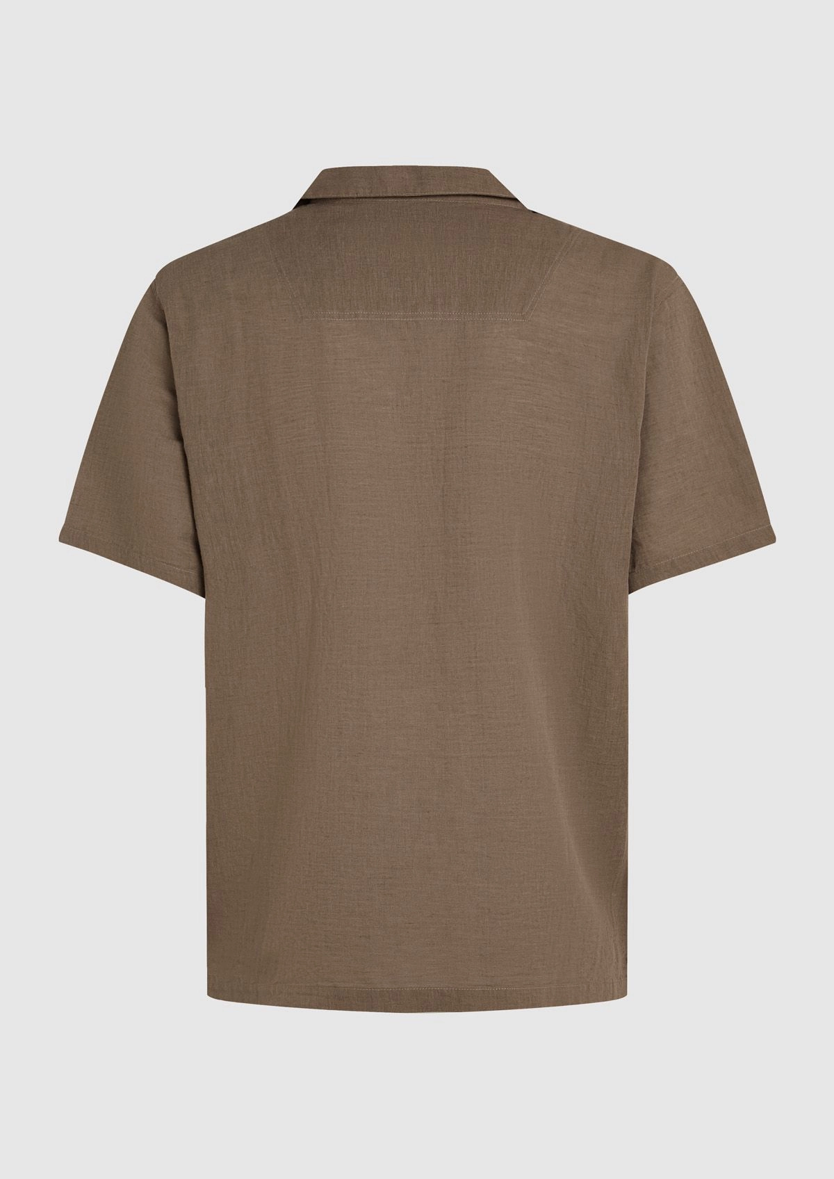 Circle of Trust Alec Shirt SS Chesnut Brown