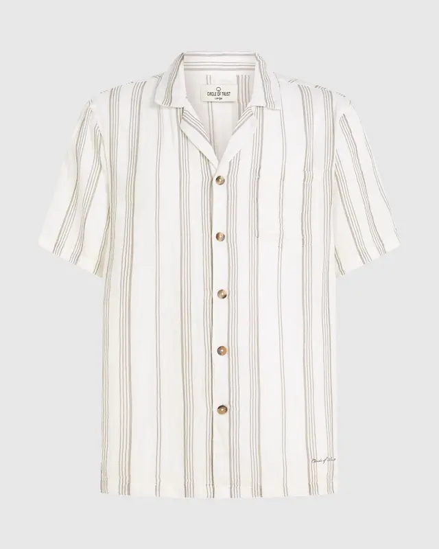 Circle of Trust Novi Shirt SS Chesnut Brown