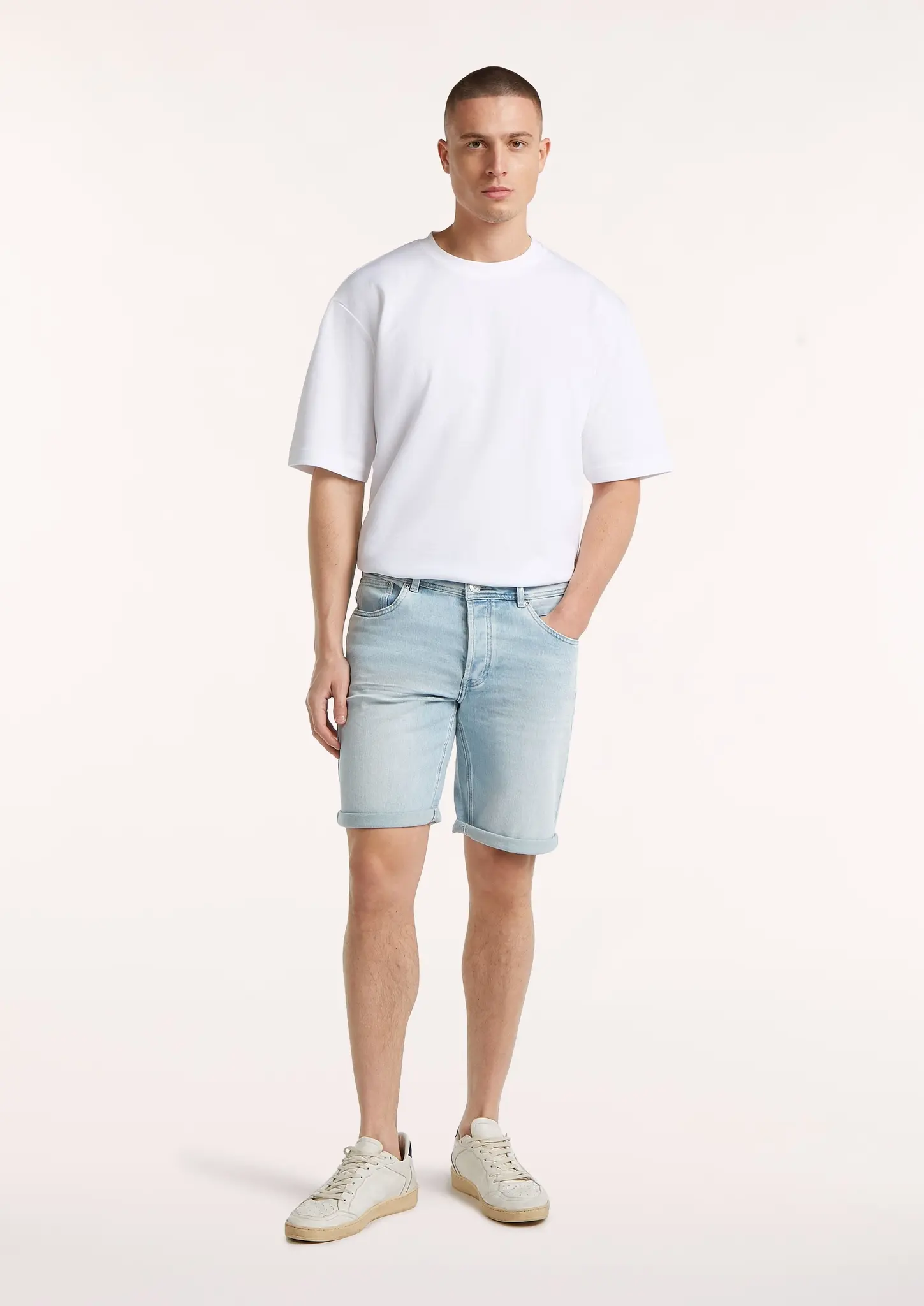Circle of Trust Connor Jeans Short Steel Mist
