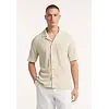 Evan Shirt SS Sand Stone