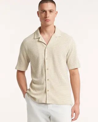 Circle of Trust Evan Shirt SS Sand Stone