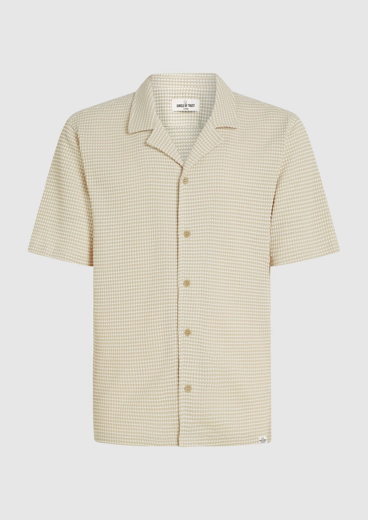 Circle of Trust Evan Shirt SS Sand Stone