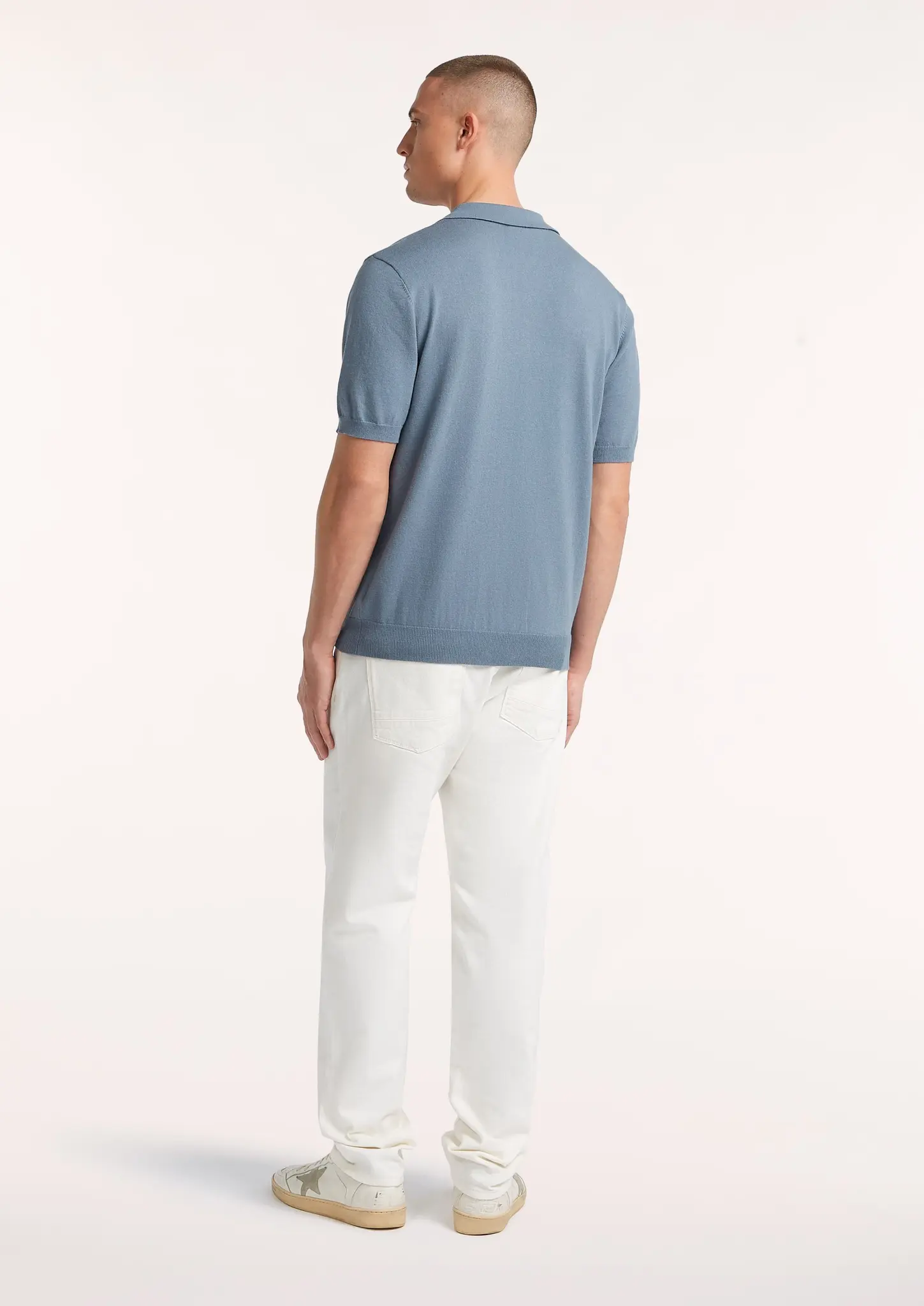 Circle of Trust Aiden Polo Metal Blue