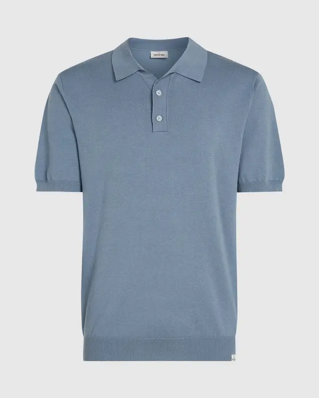 Circle of Trust Aiden Polo Metal Blue