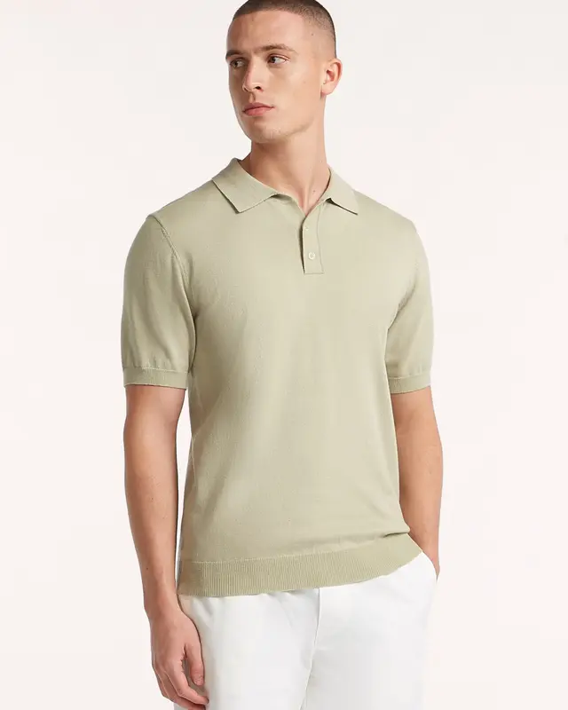 Circle of Trust Aiden Polo Ash Taupe
