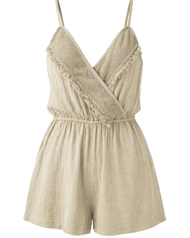 Ibzmode Playsuit Liora Dio Beige
