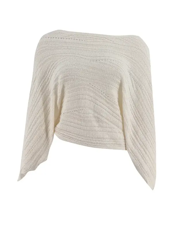 Moost Wanted Rumi Batwing Top Beige