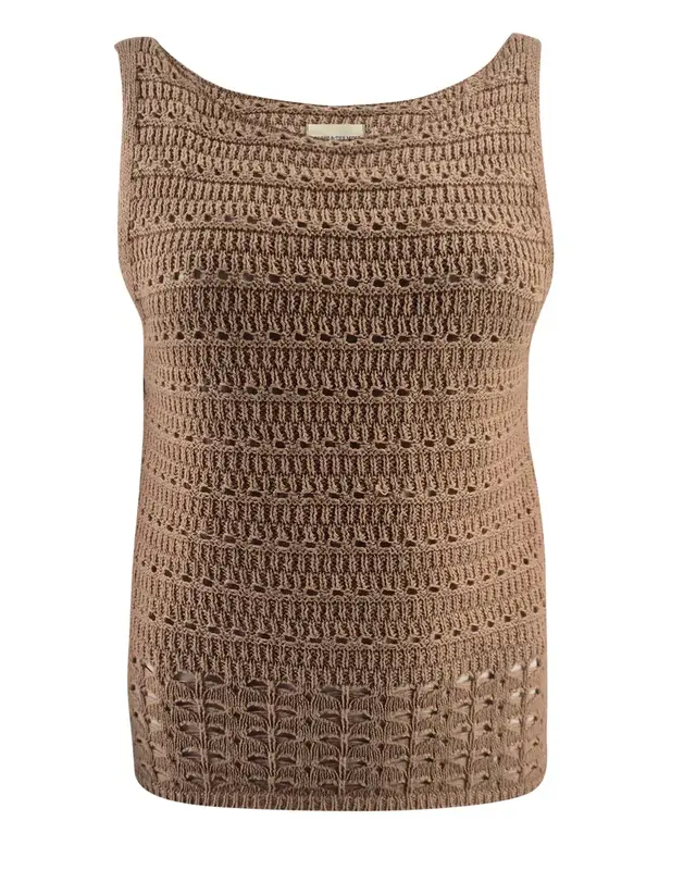 Moost Wanted Emily Ajour Top Camel