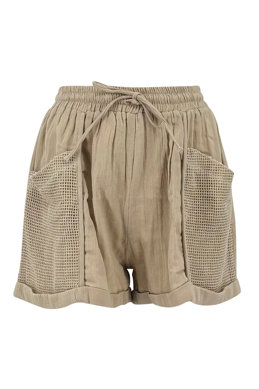 Ibzmode Short Cami Dio Beige