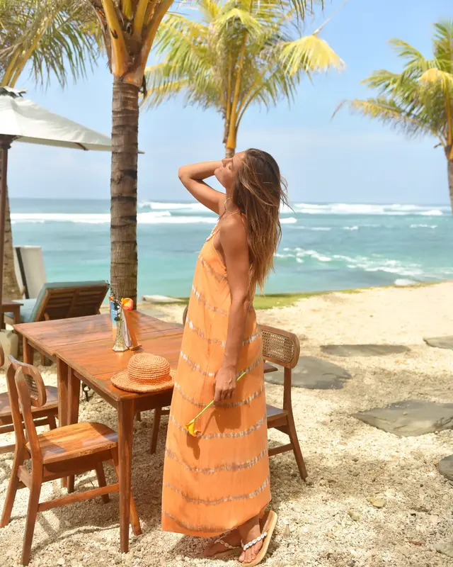 Hot Lava Jurk Anna Gold Coast Orange