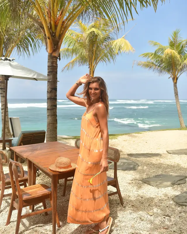 Hot Lava Jurk Anna Gold Coast Orange