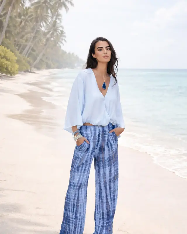 Hot Lava Broek Alex Moonstone Sapphire
