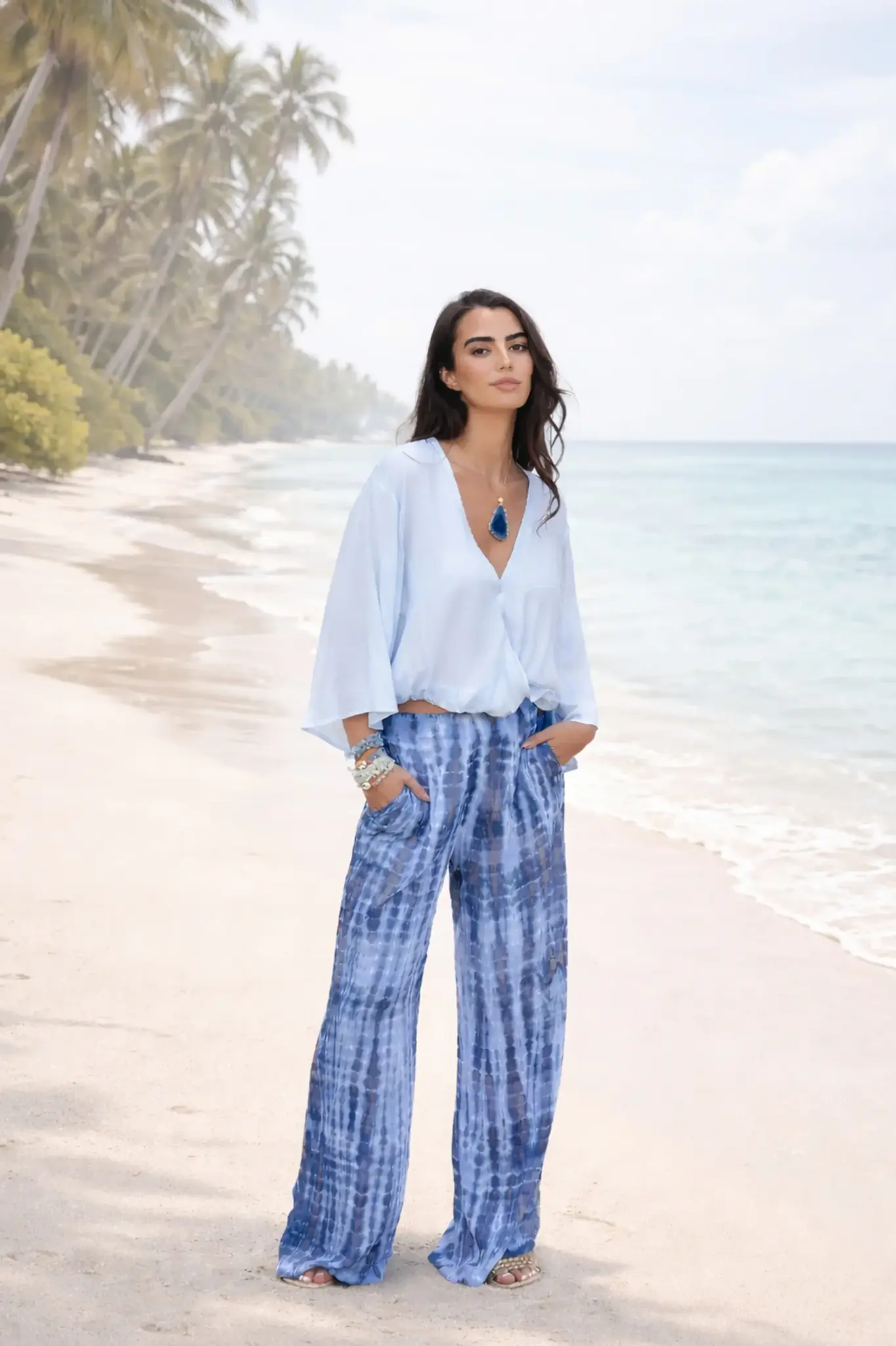 Hot Lava Broek Alex Moonstone Sapphire