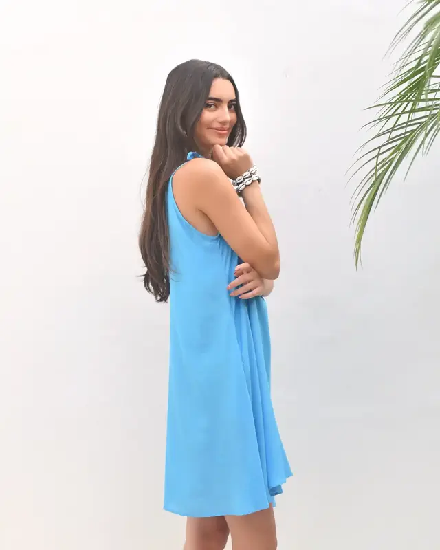 Hot Lava Jurk Pippa Sky Blue