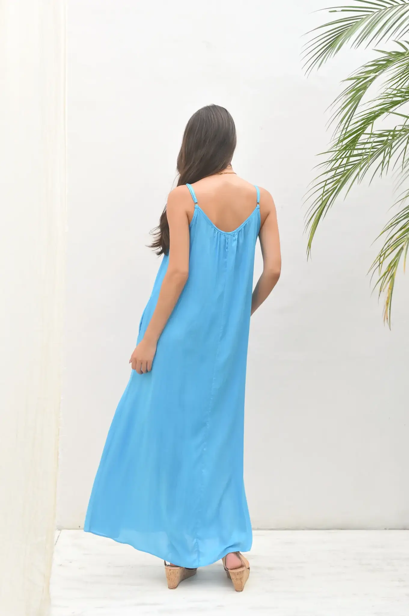 Hot Lava Jurk An Sophie Sky Blue
