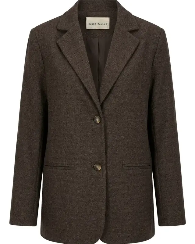 Moost Wanted Maeve Blazer Dark Brown