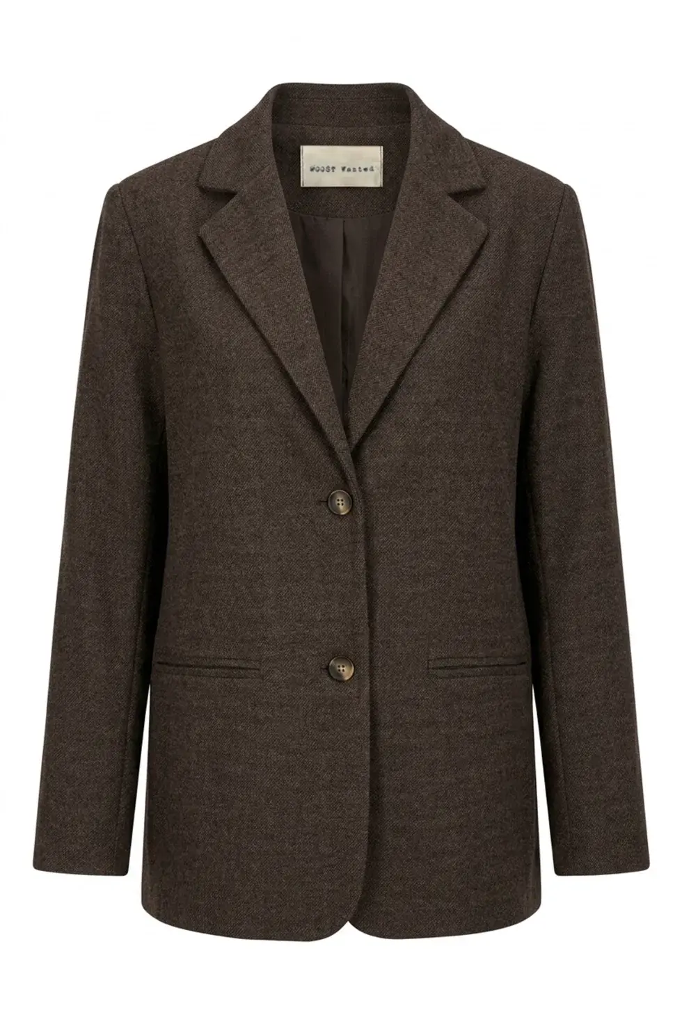 Moost Wanted Maeve Blazer Dark Brown