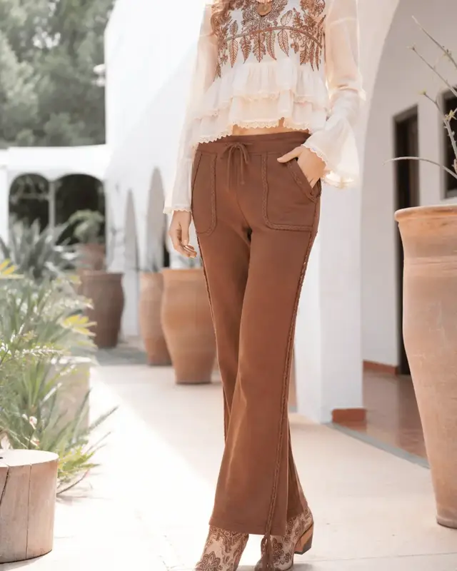 Isla Ibiza Bonita Pants Bianca Terra