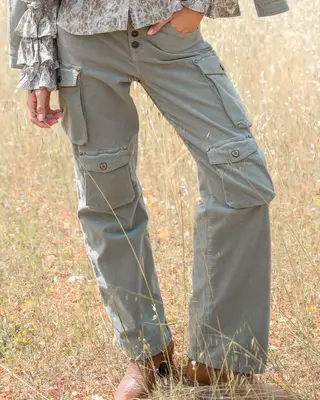 Isla Ibiza Bonita Worker Pants Daniela Army